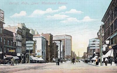 Avenue Theatre - Post Card View (newer photo)